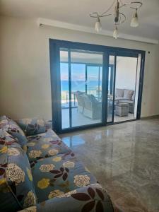 Χώρος καθιστικού στο Villa jasmin