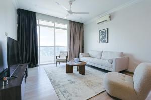 TV a/nebo společenská místnost v ubytování The Wave Residence Melaka in Malacca by Green Home
