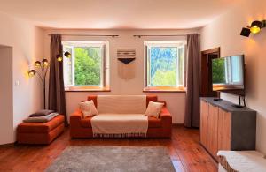 Et tv og/eller underholdning på Castellino di Castello di fiemme