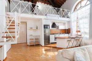 Η κουζίνα ή μικρή κουζίνα στο Casa Emma un'esperienza suggestiva