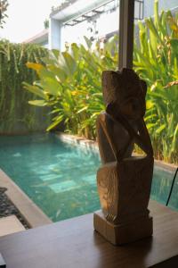 Swimmingpoolen hos eller tæt på Bougenvilla Nusa Dua Bali