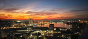 Γενική άποψη της πόλης Ρίο ντε Τζανέιρο ή θέα της πόλης από  αυτό το διαμέρισμα