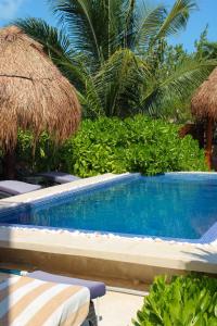 Πισίνα στο ή κοντά στο AteneaHolbox 3 story building