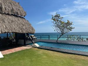 Πισίνα στο ή κοντά στο Finca Barlovento Cabaña, Tayrona