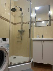 Koupelna v ubytování Relaks