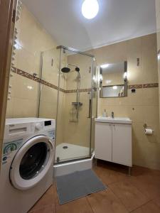 Koupelna v ubytování Relaks