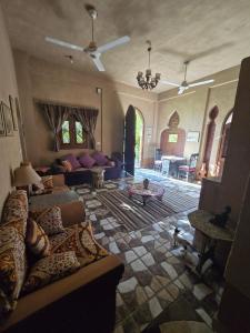 Posezení v ubytování Villa Harmony Luxor