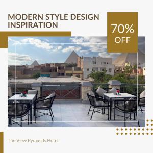 Nespecifikovaný výhled na hory nebo výhled na hory při pohledu z hotelu