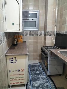 Η κουζίνα ή μικρή κουζίνα στο El Karnak Apartment