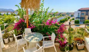 Balkón nebo terasa v ubytování Boho Bay Apartment
