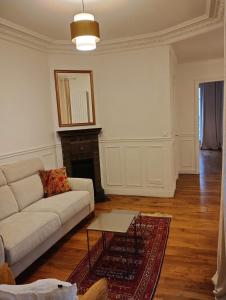 Et opholdsområde på Charming apartment Paris