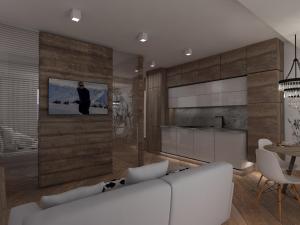 Kuchyňa alebo kuchynka v ubytovaní Apartament Silver - Stara Polana Spa