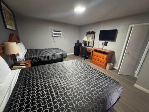 Μια τηλεόραση ή/και κέντρο ψυχαγωγίας στο Hickman’s Motel
