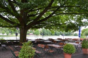 Zahrada ubytování Alte Post - Hotel Am Rhein-Ufer Laufenburg