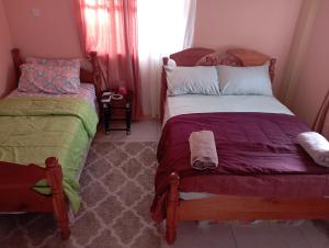 Ένα ή περισσότερα κρεβάτια σε δωμάτιο στο Daniel's comfort