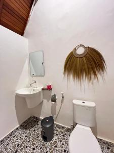 Koupelna v ubytování Da Villa Mandalika