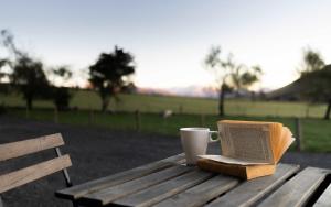 Kaffi- og teaðstaða á Tussock Views by Tiny Away