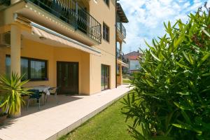 Zahrada ubytování Apartments Nevenka