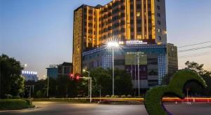 O edifício onde o hotel está situado
