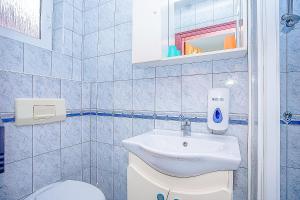 Koupelna v ubytování Villa Padova