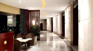 Zona de hol sau recepție la Huangshan Shuguang Yusong Hotel