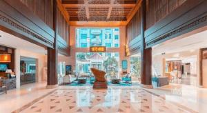 O zonă de relaxare la Huangshan Shuguang Yusong Hotel