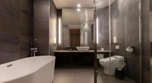 Top Cloud Hotel Iksan的一间浴室