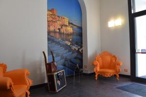 Posezení v ubytování Hotel Fiume