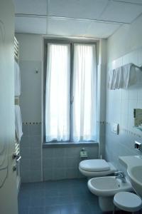 Koupelna v ubytování Hotel Susa
