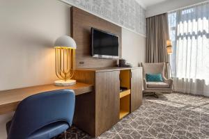 Μια τηλεόραση ή/και κέντρο ψυχαγωγίας στο Bluegreen Vacations Hotel Blake, Ascend Resort Collection