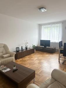 Χώρος καθιστικού στο Apartmány Tereza