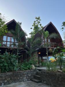 Zahrada ubytování Da Villa Mandalika + 39 fotografií