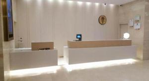 Vstupní hala nebo recepce v ubytování JI Hotel Shanghai Anting Metro Station