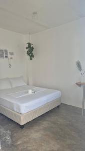 Postel nebo postele na pokoji v ubytování Camotes Hostel Resort