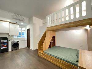 Η κουζίνα ή μικρή κουζίνα στο Room 303 - 92 Nguy Nhu Kon Tum Street- Thanh Xuan - Ha noi