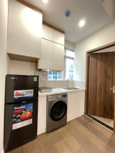 Η κουζίνα ή μικρή κουζίνα στο Room 303 - 92 Nguy Nhu Kon Tum Street- Thanh Xuan - Ha noi