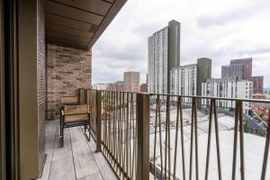 Μπαλκόνι ή βεράντα στο Cottonopolis Suite