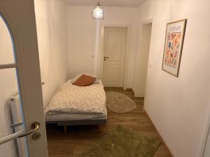 Postel nebo postele na pokoji v ubytování Ferienwohnung Thelen