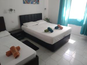 Voodi või voodid majutusasutuse Villa Naxxar Malta toas