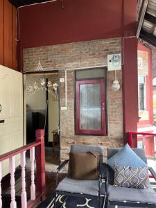 Posezení v ubytování Chillin' Guest house