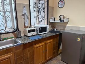 Kuchyň nebo kuchyňský kout v ubytování Chillin' Guest house