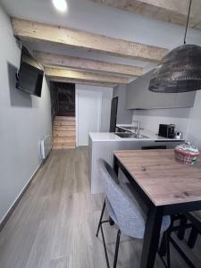 Køkken eller tekøkken på Casa Chavida