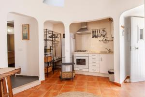 Køkken eller tekøkken på Caracol Corner Studio in Lagos