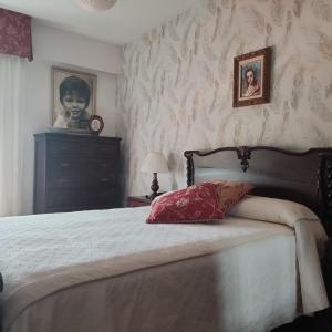 Postel nebo postele na pokoji v ubytování Apartamento Cascallar