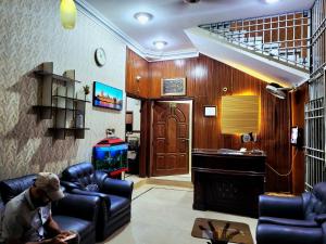 Χώρος καθιστικού στο Guest House Near Expo Center karachi