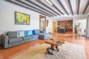 Χώρος καθιστικού στο Villa Santander