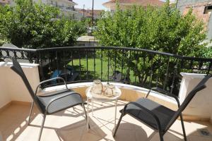 Balkón nebo terasa v ubytování Estelle Home
