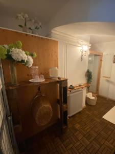 Apartment mit Sauna im Wienerwald - Mödling的一间浴室