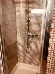 Koupelna v ubytování Mendrisio Deluxe Apartament