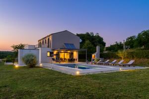 Zahrada ubytování Villa Dvorine Marie by Istrialux